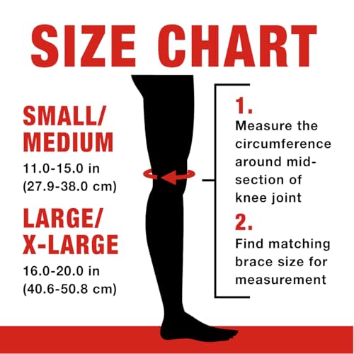 ACE Brand Compression Knee Support Neoprene, Large/X- Large - Thumbnail 5