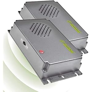 ISOTRONIC Muizenverjager, set van 2 ultrasone ratten en muizenverjagers, mobiele knaagdierverjager, muizenverjager, op batterijen, voor tuin, huis, kelder, zolder, muizen, verdrijven zonder chemicaliën (2)