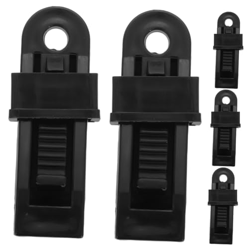 BESPORTBLE 5pcs Heavy Duty Tent Clips Lock Grip Tarp Hold Down Clamps for Canopy Outdoor Camping and Rv Awning Versatile Outdoor Accessories for Secure Tarp Installation