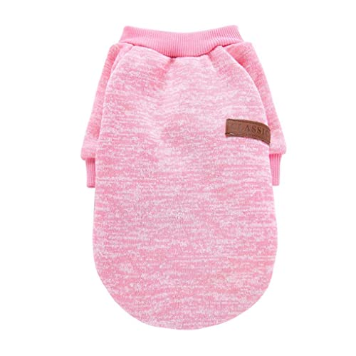 Image of Dog Sweaters for Small Dogs, Soft Fleece Puppy Clothes, Warm Winter Coat