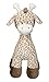 Idena 40208 - Plüschtier XXL Giraffe in hellbraun und beige, mit kuscheligem Fell, für Kinder ab 3 Jahren, ca. 70 cm