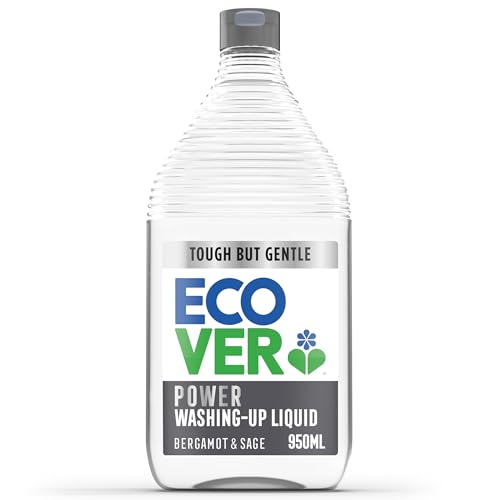Ecover Power Washing Up Liquid Bergamot & Sage Scent 950ml