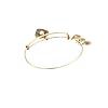 Alex and Ani A16EB101RG Guardian Angel Expandable Wire Gold Bangle Charm Bracelet