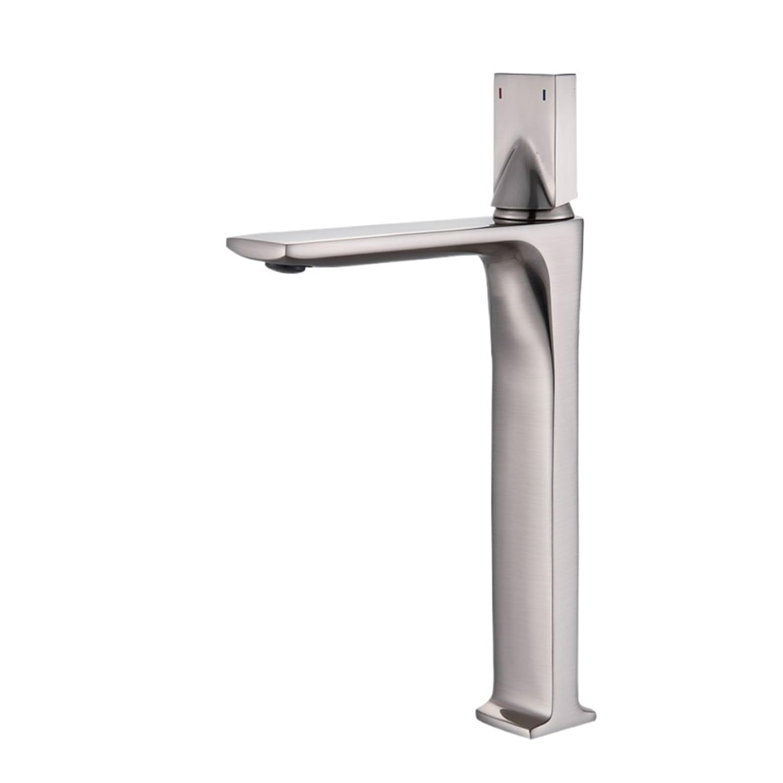 Mitigeur eau chaude et froide en laiton avec finitions noir mat et chrome