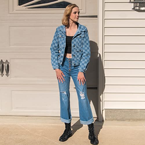 Caradise Womens Lace Up Glitter Combat Boots Chunky Heel Sequin Ankle Booties3