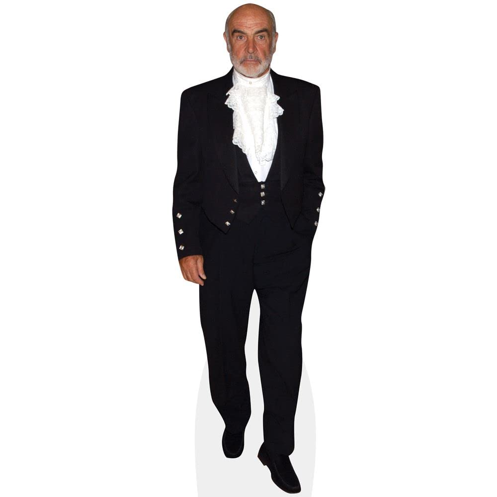 Celebrity Cutouts Life Size Cutout Sean Connery (Black Outfit)