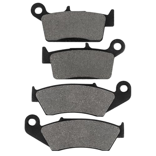 LOCOPOW Front & Rear Brake Pads for Honda XR650L CR125