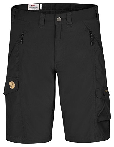 Fjällräven Herren Wandershorts Abisko, Black, 50, F82833-550