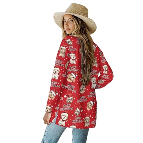 Image of Cardigan for Women Long Sweater Open Front Sweaters Fashion Lightweight Cardigans with Pockets