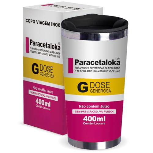 Caneca Térmica de Aço Inoxidável Personalizada 400ml