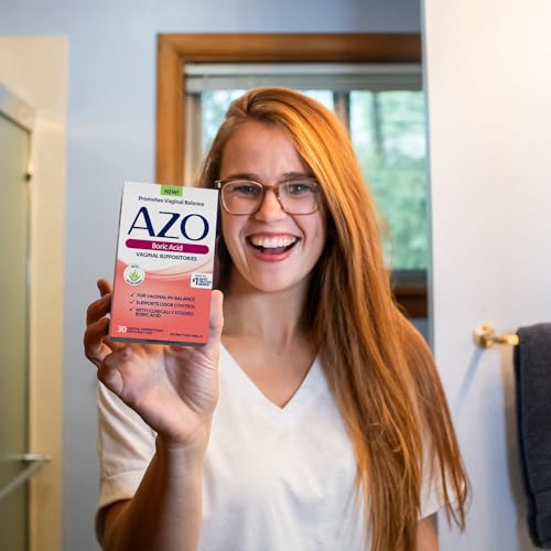 Azo JIAJU46GEHU378 Boric Acid Vaginal Suppositories thumb #2