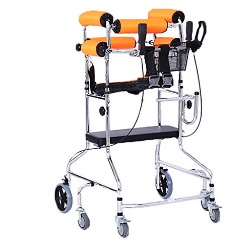 CIKO Klappbarer Walker Für Senioren Medizinische Instrumente Standard-Rollator-Walker ?ltere Menschen Mit Sitzarm H?henverstellbar Sicherer Stabiler Gehassistent Ausgestattet Cover