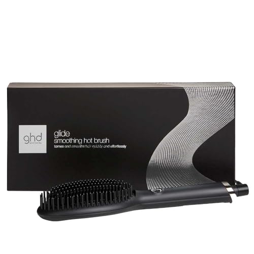 ghd Glide Spazzola Lisciante, Nera