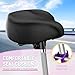Outroad Comfort Tricycle, 24/26 inch 1 Speed Cruiser Trike, 3 Wheel Bikes with Large Basket for Seniors, Women, Men, Adult Trikes for Shopping Picnic Outdoor Sports, 24-inch Purple