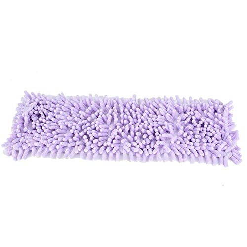 Mumusuki Mop Flat Replacement Heads Mop Pads Cloth for Wet or Dry Floor Reusable Chenille Home Kitchen Office()