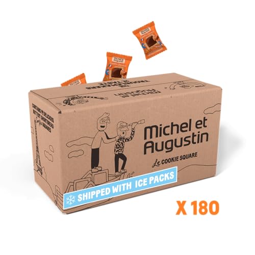 Image of Michel & Augustin Milk Chocolate Caramel Shortbread Cookies, Bulk 180ct