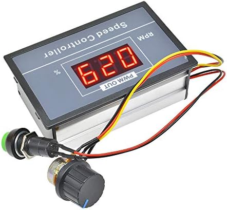 Aideepen PWM regulator prędkości silnika DC (PWM) DC 6-60 V 12 V 24 V 36 V 48 V 30 A prędkość regulowana bezstopniowa regulacja, regulator prędkości silnika