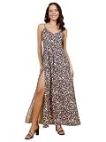 KOTTY Vestido acampanado para mujer Glamour Galore Golden Horizon, Multicolor_26, 42