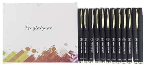 Stylos à bille encre gel noire pour éviter les bavures et écrire proprement