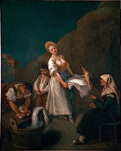 Tableau Pietro Longhi affiche impression d'art sur toile 60x90