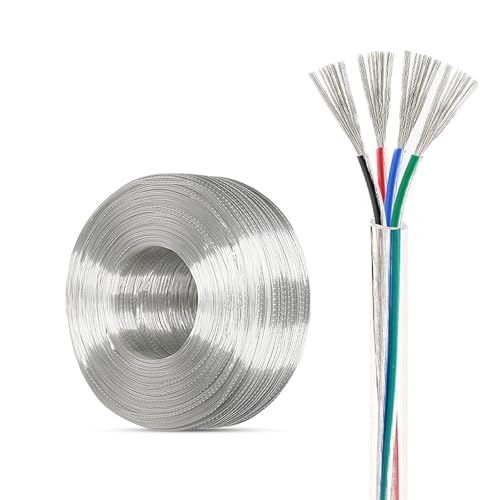 Câble d'extension LED transparent résistant pour éliminer les fils visibles de rubans