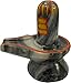 WIGANO Natural Stone Marble Lord Shiva Lingam Puja Idol Murti-Shiv Ling Idol Murti Sculpture (5 Inch)