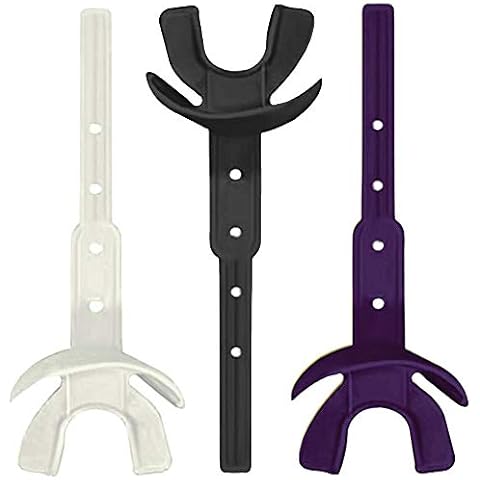 Vettex Model 25 Adult Mouthguard - White/Black/Purple - 3 Pack Cover