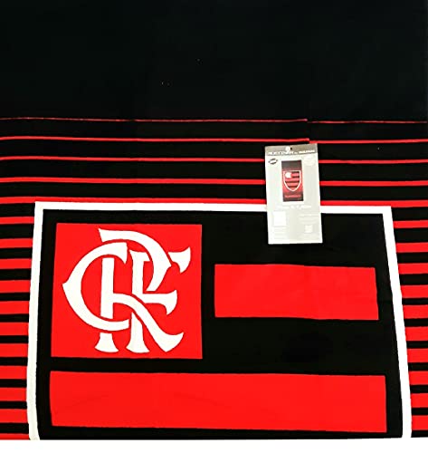 Toalha Veludo Flamengo 70x140 001 1 peça