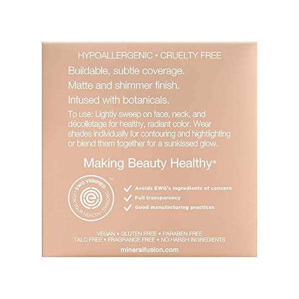 Mineral Fusion Bronzer Duo Luster, 0.29 Oz