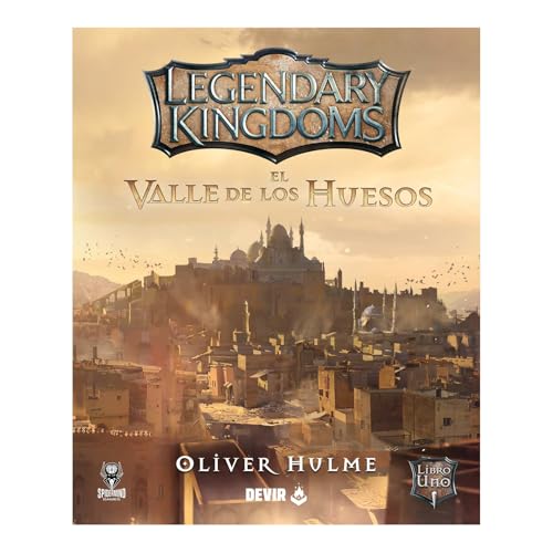 Devir - Legendary Kingdoms: El Valle de los Huesos, Libro Juego, Libro de Aventuras, Juego en Solitario, Libro-juego, Iniciación al Rol, Juego en el Desierto (LK1VALLE)