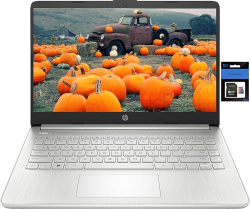 Image of HP 14 inch HD Stream Laptop Computer for Students and Business, Quad-Core Intel Celeron N Processor, 8GB RAM, 256GB Storage(128GB eMMC+128GB TP SD Card), 1 Year Office 365, HDMI,WiFi,USB-A&C, Win 11