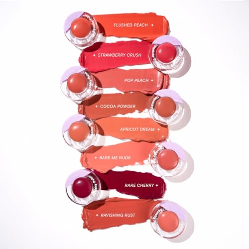 Gush Serum Infused Vegan Liquid Blush | Dewy & Radiant Finish | Ultra-Pigmented Formula | Easy To Blend & Long Lasting | Pop peach | Soft rose 15g - Image 3