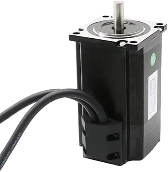 QIDALASER Original Leadshine 573HBM20-1000 2.0N.m 283 Oz-in 3 Phase NEMA 23 Easy Servo Motor with 1000-Line Encoder Black