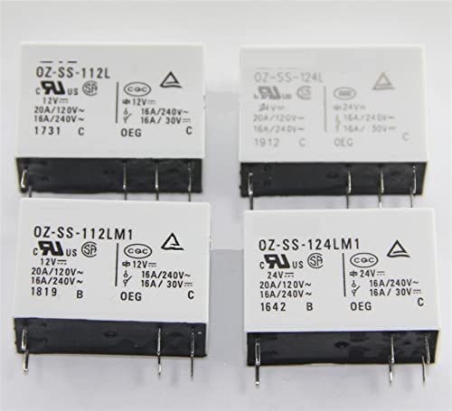 Relais OZ-SS-124L de rechange pour réparer une carte électronique 24V 16A - 2