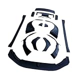 VVZFLWCN Wide Body Kit Wide Tuining Kit Compatible with BMW F82 M4 2014-2020 Carbon Fiber Aerodynamic Kit(FRP)