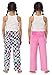 Saint Eve Kids Girls Fuzzy 2 Pack Pajama Pants & Matching Sleep Mask - Super Soft Fleece Pajamas - Sleep & Lounge PJ Pants Sleepwear for Kids, Pink Smiley, X-Large