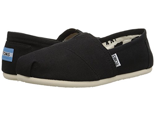 Slip-on en toile noire pour femme : le confort quotidien en taille 36.5