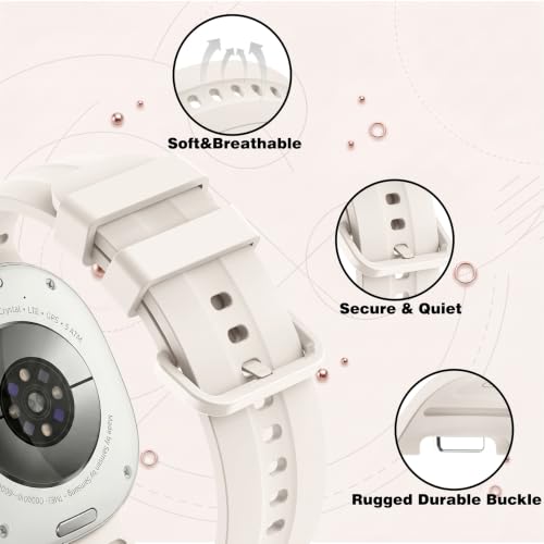 Bands Compatible with Samsung Galaxy Watch 9 Band (Starlight, S/M) by Epoosuo - Used condition - Image 4