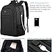 MATEIN Rucksack Herren, Groß Laptop Rucksack 17,3 Zoll Schulrucksack Laptoptasche mit USB Ladeanschluss Anti Diebstahl Business Arbeit Reisen Backpack Teenager Notebook College Tech Damen, Schwarz