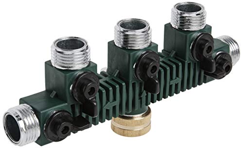 Orbit 62019 5-Way Zinc Hose Faucet Valve Manifold - image 2