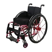 自走用車椅子 赤と黒 軽量アルミフレーム Amazon.co.jp: 軽量 車椅子 アルミ製 折りたたみ 車イス 自走式