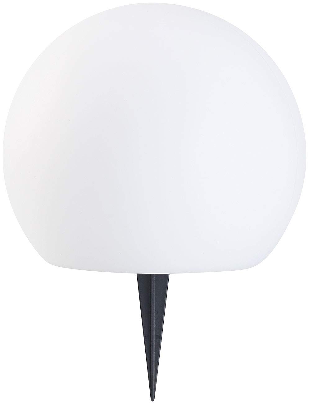 Lunartec Solarkugel Garten: 2er-Set Solar-LED-Leuchtkugel mit Fernbedienung, 60 Lumen,IP67,Ø20cm (Solarkugel mit Fernbedienung, LED Solarkugeln Garten, RGBW)