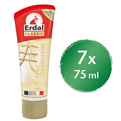 Erdal Lot de 7 tubes de crème pour tube, 7 x 75 ml