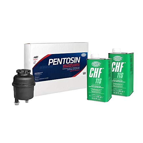 Pentosin 1405116KIT2 Power Steering Service Kit with 2L of CHF 11S Fluid and a Rein Power