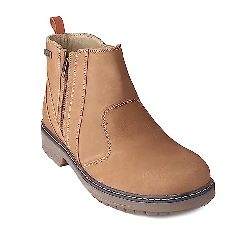 Image of Red Chief Leather Casual Chelsea Boots for Men