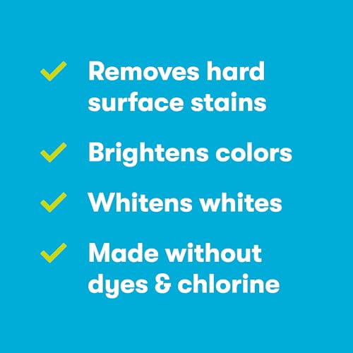 ECOS OXO BRITE Multi-Purpose Stain Remover, Brightens & Whitens, Free & Clear, 145 Loads, Plastic-Free, Safer Choice Certified, 2 lbs by ECOS - Image 3