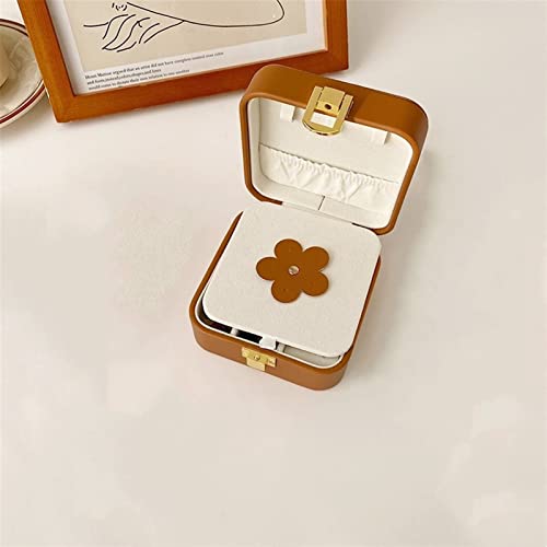 Mini boîte à bijoux portable idée cadeau originale pour voyageuse
