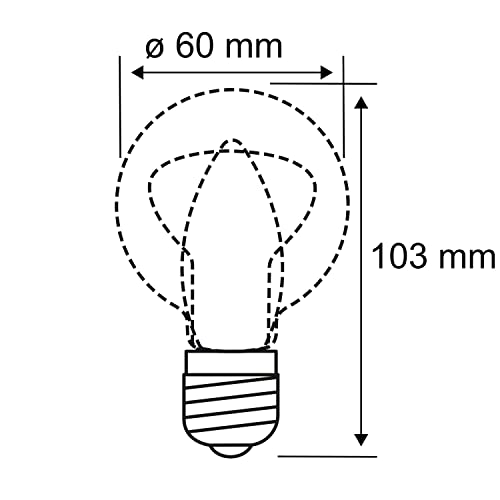 Paulmann 28893 LED Bulb B22d 1055lm 9 Watt Dimmable Light Bulb Opal 2700 K B22d - Image 4