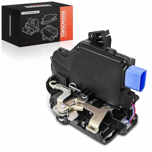 Frankberg 1x Cerradura de puerta Servomotor Delantero Derecha Compatible con Altea 2004-2005 Toledo III 2004-2005 Golf 2004-2013 J.e.t.t.a 2007-2010 Sustituir# 3D1837016