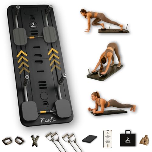 Imagen de Pilatella Tabla Pilates Multifuncional Plegable 5 en 1 Maquina Pilates para Casa